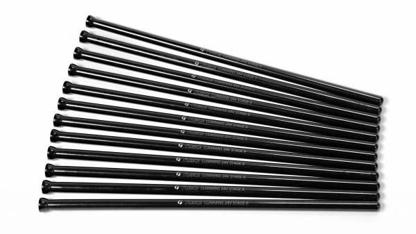 Fleece Performance - Fleece Performance 24V Cummins Stage 2 Pushrods, 0.375 inch dia