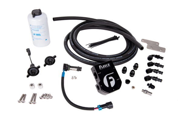 Fleece Performance - Fleece Performance Auxiliary Heated Fuel Filter Kit for 03-18 Dodge Ram Cummins