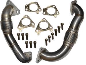 ATS Direct Replacement Up-Pipe Kit Fits 2001-2010 6.6L Duramax - 204-138-4248