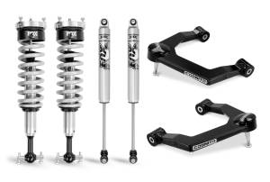Cognito 3-Inch Performance Uniball Leveling Kit With Fox PS Coilover 2.0 IFP Shocks for 19-22 Silverado/Sierra 1500 2WD/4WD - 210-P0875