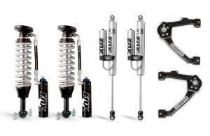Cognito 3-Inch Elite Leveling Kit with Fox FSRR Shocks for 14-18 Silverado/Sierra 1500 2WD/4WD With OEM Cast Aluminum/Stamped Steel Control Arms - 210-P1013