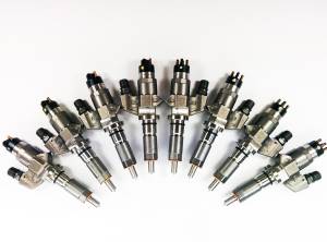 Dynomite Diesel Duramax 01-04 LB7 CUSTOM Super Mental Reman Injector Set - DDP.LB7-SM