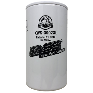 FASS XWS-3002XL Extended Length Extreme Water Separator FASS - XWS-3002-XL