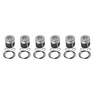 Industrial Injection Dodge Pistons For 03-04 Cummins Stock .040 Over  - PDM-3672.040