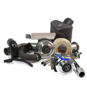 Industrial Injection Dodge Compound Turbo Kit For 2007.5-2012 6.7L Cummins Race  - 22D403