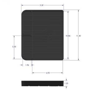 S&B - S&B Tool Tray Silicone Medium Color Charcoal - 80-1004M - Image 2