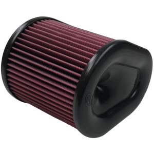 S&B Air Filter For Intake Kits 75-5074 Oiled Cotton Cleanable Red - KF-1061