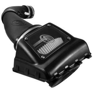 S&B Cold Air Intake For 11-16 Ford F250, F350 V8-6.2L Dry Extendable White - 75-5108D