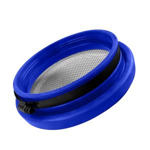 S&B - S&B Turbo Screen 5.0 Inch Blue Stainless Steel Mesh W/Stainless Steel Clamp - 77-3010 - Image 4