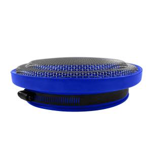 S&B - S&B Turbo Screen 5.0 Inch Blue Stainless Steel Mesh W/Stainless Steel Clamp - 77-3010 - Image 5