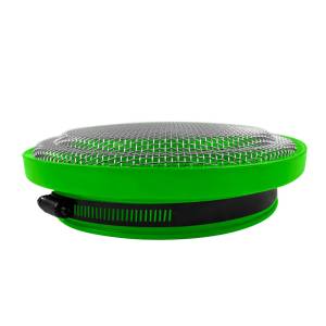 S&B - S&B Turbo Screen 5.0 Inch Lime Green Stainless Steel Mesh W/Stainless Steel Clamp - 77-3007 - Image 5