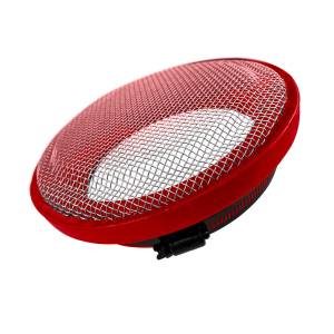 S&B - S&B Turbo Screen 5.0 Inch Red Stainless Steel Mesh W/Stainless Steel Clamp- 77-3004 - Image 3