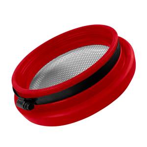 S&B - S&B Turbo Screen 5.0 Inch Red Stainless Steel Mesh W/Stainless Steel Clamp- 77-3004 - Image 4