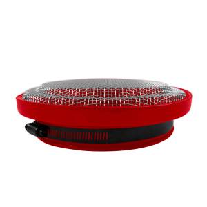 S&B - S&B Turbo Screen 5.0 Inch Red Stainless Steel Mesh W/Stainless Steel Clamp- 77-3004 - Image 5