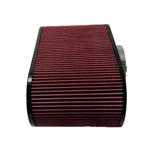 S&B - S&B S & B Air Filter 4x12 Inch Oval with Hole Red Oil - SBAFO412-R - Image 3