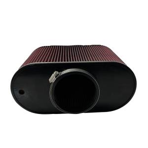 S&B - S&B S & B Air Filter 4x12 Inch Oval with Hole Red Oil - SBAFO412-R - Image 4