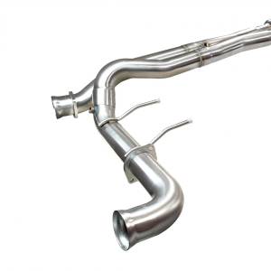 Kooks Custom Headers - Kooks SS Competition Only Rear Exit Exhaust w/SS Tips. 2011-2014 F150 Raptor 6.2L 4V - 13525100 - Image 5