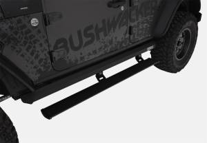 AMP Research 18-23 Jeep Wrangler JL 4DR (Excl. 4XE/Rubicon 392) PowerStep XL - Black - amp77132-01A