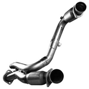 Kooks Custom Headers - Kooks 3in. SS Catted Connection Pipes. 2001-2006 GM Truck 6.0L. For OEM Dual Exh - 28523200 - Image 2