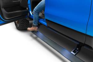 AMP Research - AMP Research 19-22 Ram 1500 Crew Cab PowerStep Xtreme - Black (Incl OEM Style Illumination) - amp78240-01A - Image 5