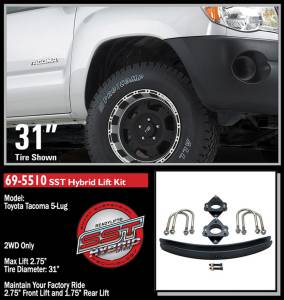 ReadyLift - ReadyLift SST® Lift Kit - 69-5510 - Image 2