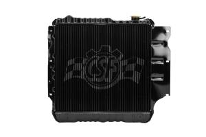 CSF Cooling - Racing & High Performance Division - CSF Cooling - Racing & High Performance Division 87-04 Jepp Wrangler (3 ROW Copper Core) Radiator - 2578 - Image 2