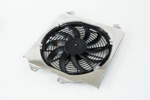 CSF Cooling - Racing & High Performance Division 92-00 Civic All-Aluminum Fan Shroud w/ 12-inch SPAL Fan - 2858F