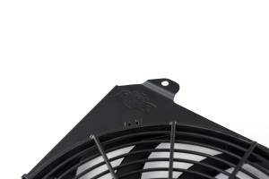 CSF Cooling - Racing & High Performance Division - CSF Cooling - Racing & High Performance Division 92-00 Civic All-Aluminum Fan Shroud w/ 12-inch SPAL Fan - Black - 2858FB - Image 3