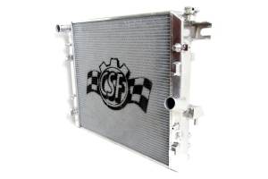 CSF Cooling - Racing & High Performance Division - CSF Cooling - Racing & High Performance Division 07-12 Jeep Wrangler (JK) Heavy Duty (AT & MT) All-Aluminum Radiator - 7036 - Image 2