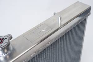 CSF Cooling - Racing & High Performance Division - CSF Cooling - Racing & High Performance Division R32 Skyline GT-R/GTS Full Billet Aluminum High-Performance Radiator - Black - 7217B - Image 5