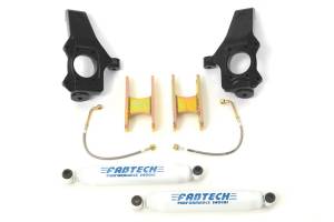 Fabtech - Fabtech Suspension Lift Kit 3" SPINDLE SYS W/PERF SHKS 04-08 GM COLORADO/CANYON 2WD - K1013 - Image 2