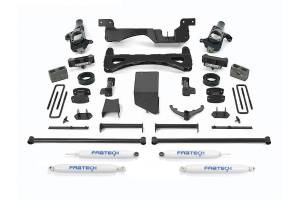 Fabtech - Fabtech Suspension Lift Kit 6" PERF SYS W/PERF SHKS 01-10 GM C/K2500HD, C/K3500 NON DUALLY - K1014 - Image 2