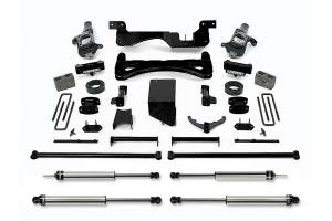 Fabtech - Fabtech Suspension Lift Kit 6" PERF SYS W/DLSS SHKS 01-10 GM C/K2500HD, C/K3500 NON DUALLY - K1014DL - Image 2