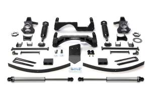 Fabtech - Fabtech Suspension Lift Kit 6" PERF SYS W/DLSS 2.5C/Os & RR DLSS 07-13 GM K1500 P/U W/O AUTORIDE 4WD - K1025DL - Image 2