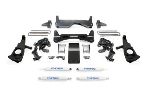 Fabtech - Fabtech Suspension Lift Kit 6" RTS SYS W/PERF SHKS 2011-19 GM 3500HD 2WD/4WD - K1051 - Image 2