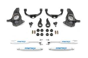 Fabtech - Fabtech Suspension Lift Kit 3.5" ULTIMATE SYS W/PERF SHKS 2011-19 GM C/K2500HD/3500HD - K1055 - Image 2