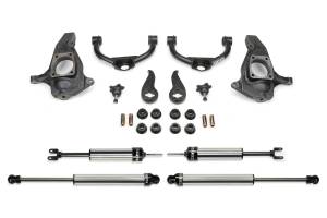 Fabtech - Fabtech Suspension Lift Kit 3.5" ULTIMATE SYS W/DLSS SHKS 2011-19 GM C/K2500HD/3500HD - K1056DL - Image 2