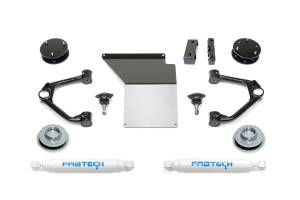 Fabtech - Fabtech Suspension Lift Kit 3" BUDGET SYS W/ PERF SHOCKS 07-14 GM C/K1500 SUV - K1060 - Image 2