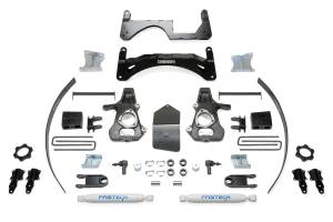 Fabtech - Fabtech Suspension Lift Kit 6" BASIC SYS W/ PERF SHKS 14-18 GM C/K1500 P/U W/ OE FORG STL UCA - K1067 - Image 2