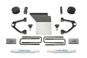 Fabtech - Fabtech Suspension Lift Kit 3" BUDGET SYS W/ PERF SHKS 14-18 GM C/K1500 P/U W/ OE ALM OR STMP STL UCA - K1070 - Image 2