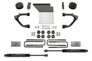 Fabtech - Fabtech Suspension Lift Kit 3" UNIBALL UCA SYS W/ STEALT 14-18 GM C/K1500 P/U W/ OE ALM OR STMP STL UCA - K1071M - Image 2