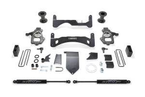 Fabtech - Fabtech Suspension Lift Kit 6" BASIC SYS G2 W/ STEALTH 14-18 GM C/K1500 P/U W/ OE ALM OR STMP STL UCA - K1084M - Image 2