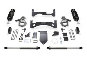 Fabtech - Fabtech Suspension Lift Kit 6" PERF SYS G2 W/DL 4.0 & 2.25 14-18 GM C/K1500 P/U W/ OE FORG STL UCA - K1085DL - Image 2