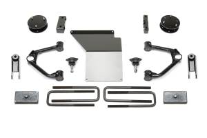 Fabtech Suspension Lift Kit 3" BUDGET SYS W/ MAGNERIDE 14-18 GM C/K1500 P/U DENALI W/ OE ALM OR STMP STL UCA - K1091
