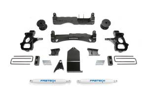 Fabtech - Fabtech Suspension Lift Kit 4" BASIC SYS W/ PERF SHKS 14-18 GM C/K1500 P/U W/ OE FORG STL UCA - K1116 - Image 2