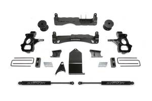 Fabtech - Fabtech Suspension Lift Kit 4" BASIC SYS W/ STEALTH 14-18 GM C/K1500 P/U W/ OE FORG STL UCA - K1116M - Image 2