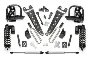 Fabtech Suspension Lift Kit 6" RAD ARM SYS W/DLSS 4.0 C/O& RR DLSS 05-07 FORD F250 4WD W/FACTORY OVERLOAD - K20121DL