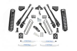 Fabtech - Fabtech Suspension Lift Kit 6" 4LINK SYS W/COILS & PERF SHKS 05-07 FORD F250 4WD W/O FACTORY OVERLOAD - K2013 - Image 2