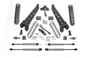 Fabtech Suspension Lift Kit 6" RAD ARM SYS W/COILS & DLSS SHKS 08-10 FORD F450/550 4WD - K2052DL