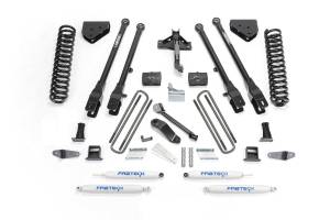 Fabtech Suspension Lift Kit 6" 4LINK SYS W/COILS & PERF SHKS 08-10 FORD F450/550 4WD - K2054